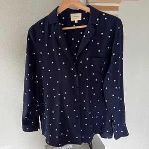 Sezane silk shirt